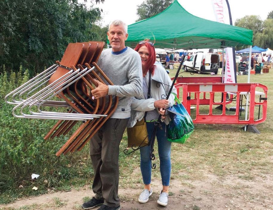 Visitors to Beccles Antiques Market