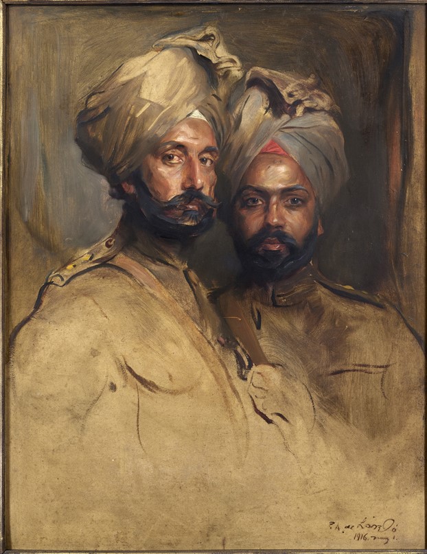 Risaldar Jagat Singh and Risaldar Man Singh