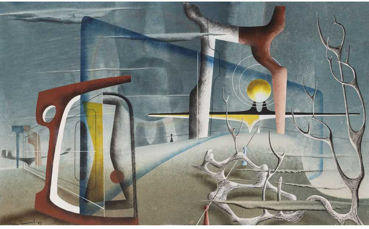 John Tunnard Surrealist Landscape