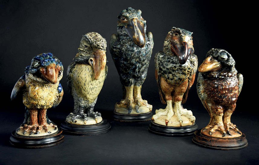 Martinware birds