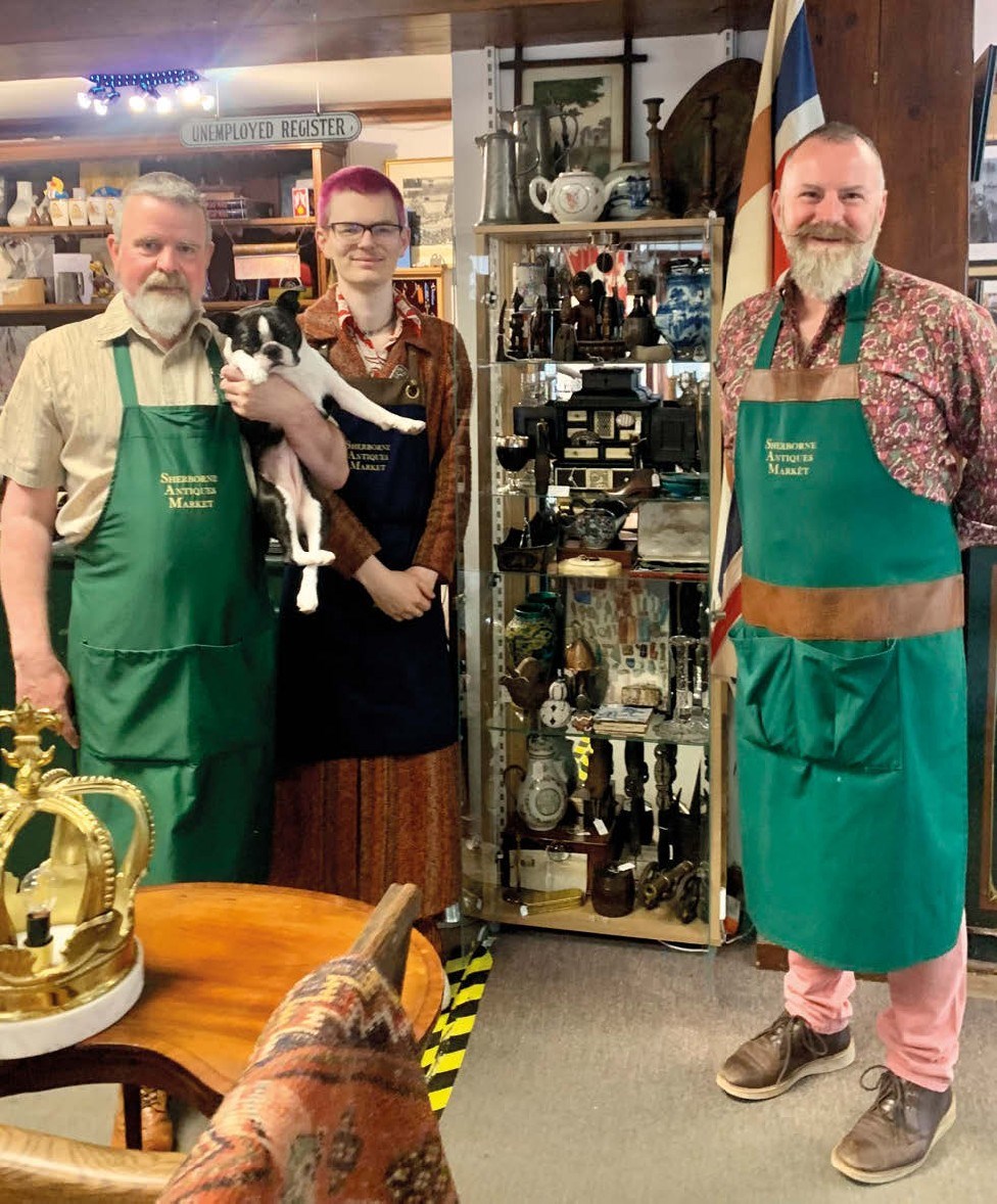 Owners of Sherborne Antiques Market