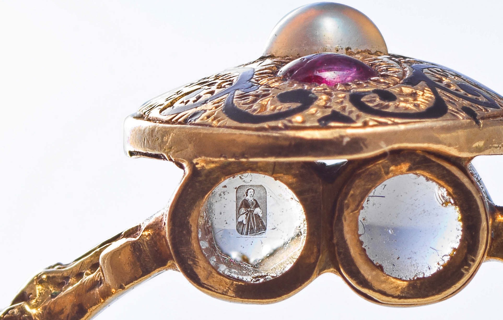 Microphotography ring