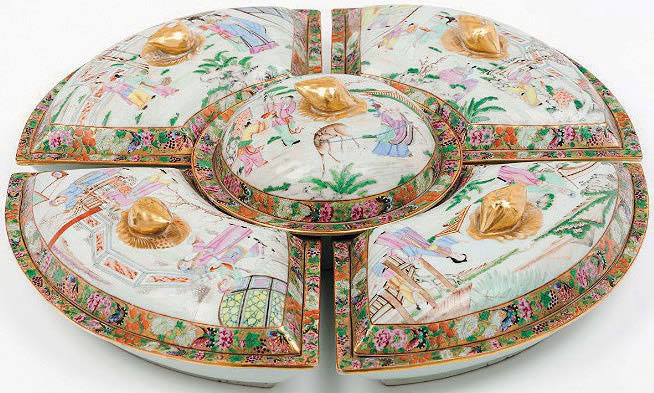 Chinese export supper set