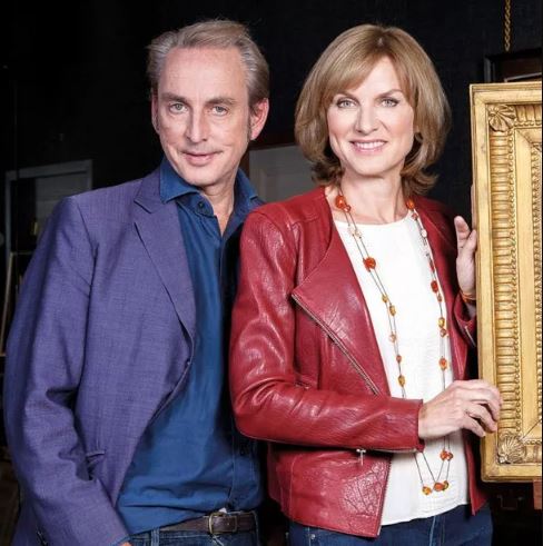 Philip Mould and Fiona Bruce