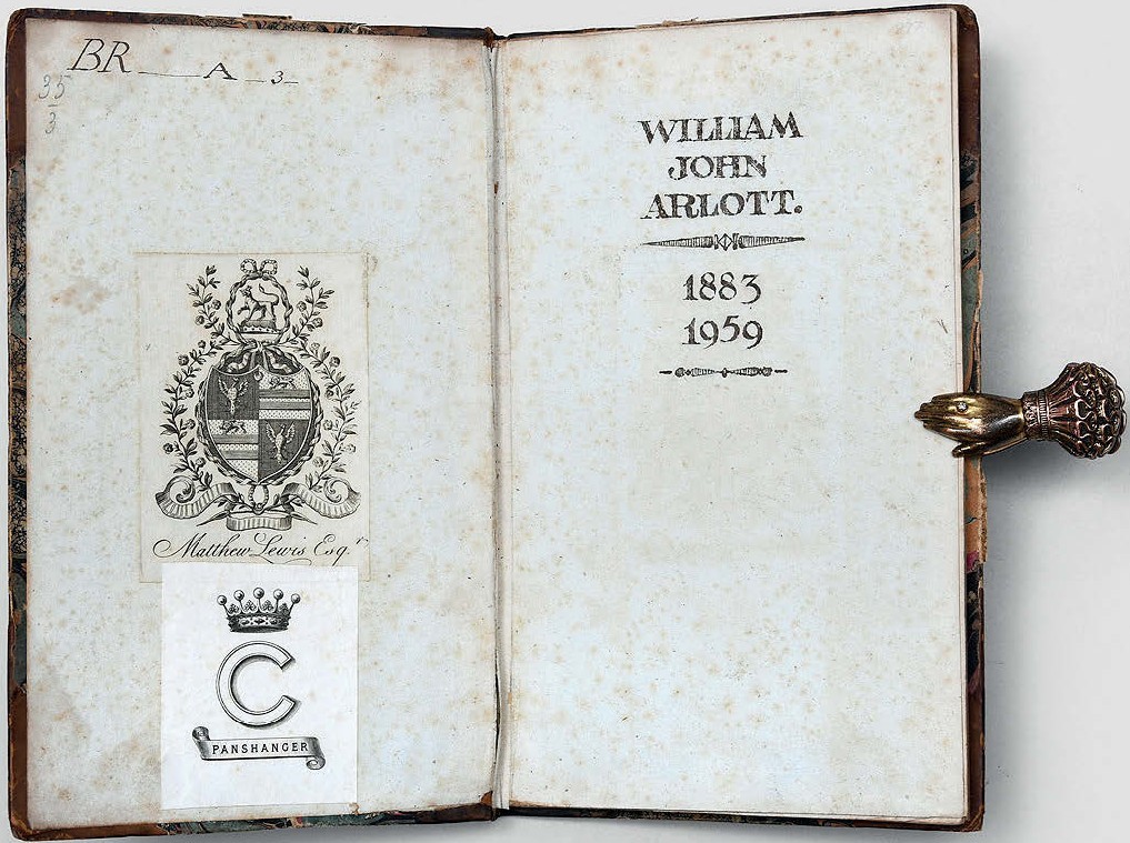 Title page of cricket book
