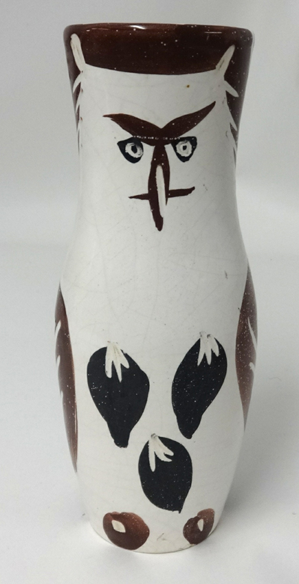 Picasso owl vase