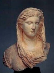 Marble bust
