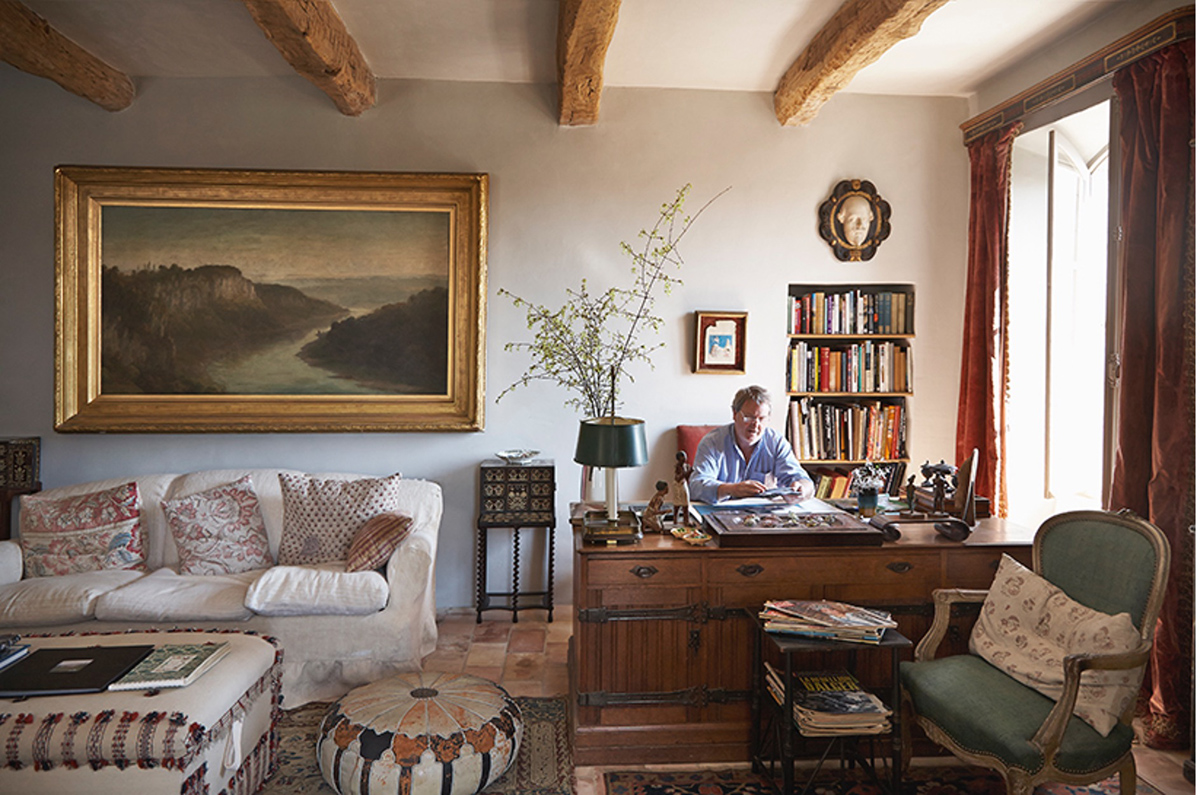 Robert Kime's at home