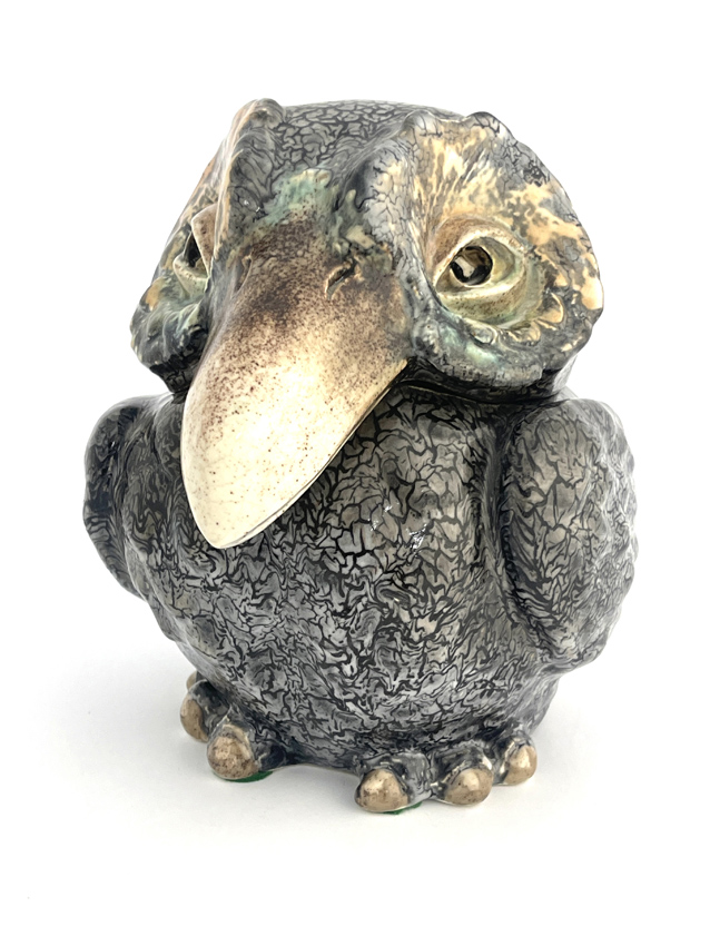 Royal Doulton bird jar