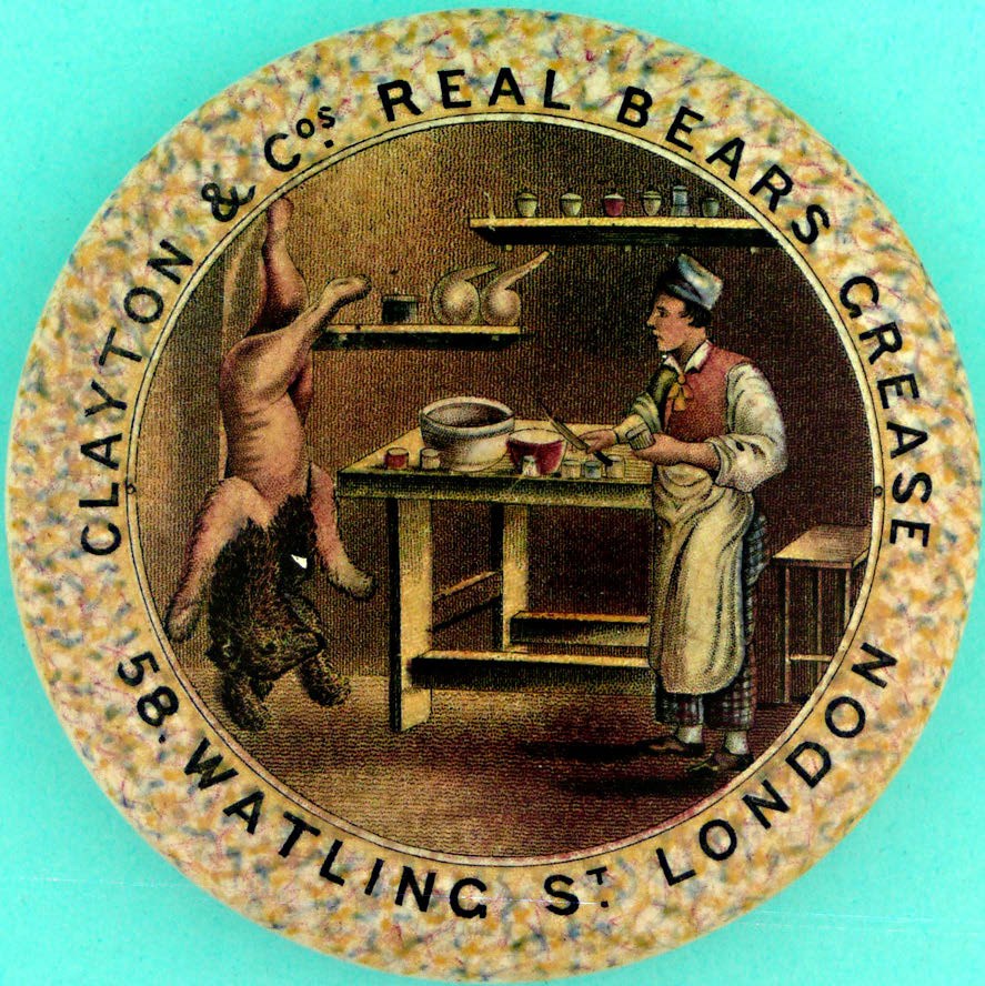 Bears Grease Manufacturer pot lid