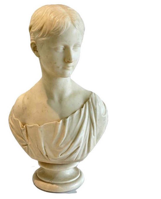 Marble sculpture by Joseph Towne