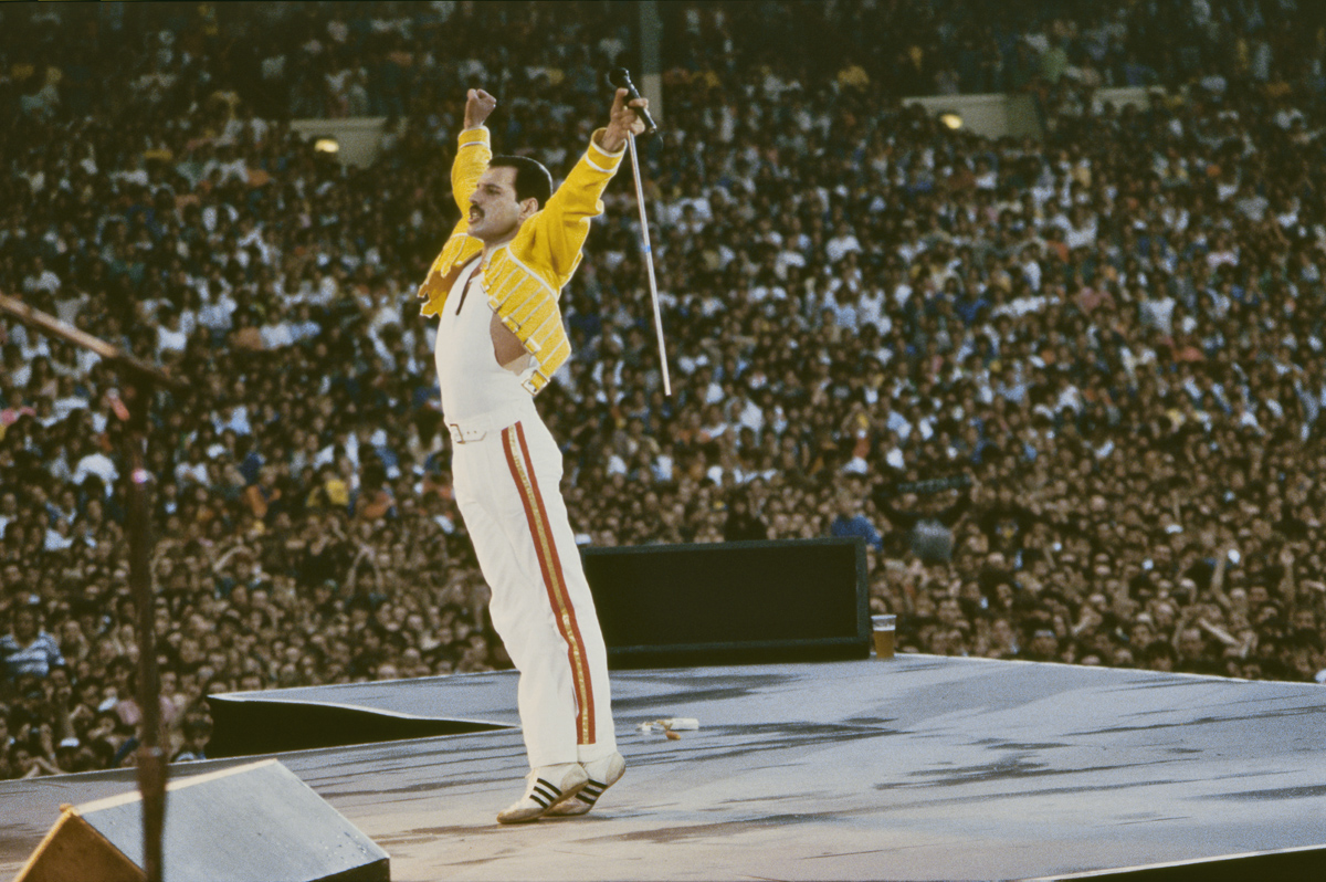 Freddie Mercury in concert