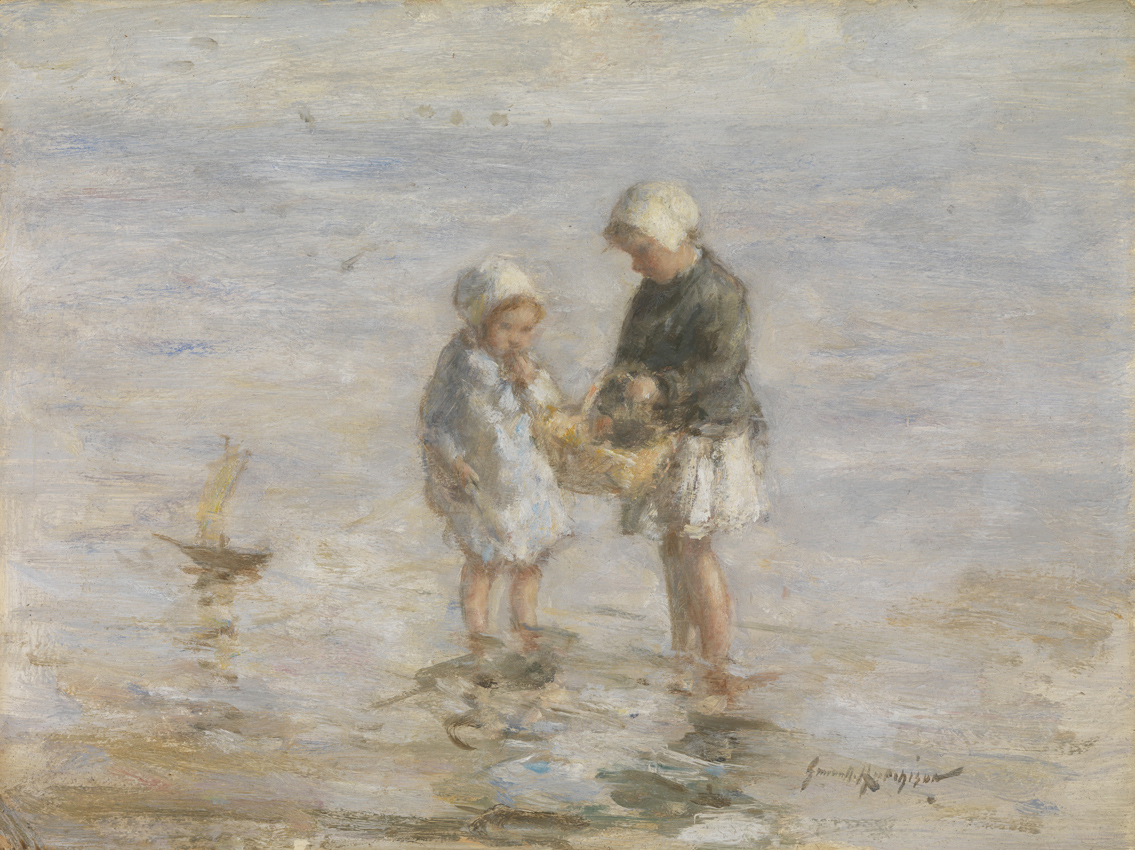Robert Gemmell Hutchison’s Children Wading