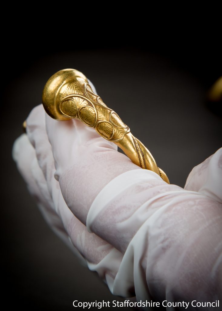 Gold torcs found by metal detectorists