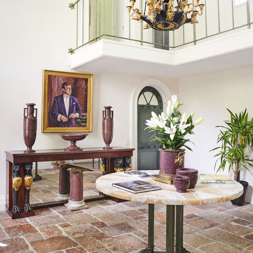 Philip Hewat Jaboor's entrance hall