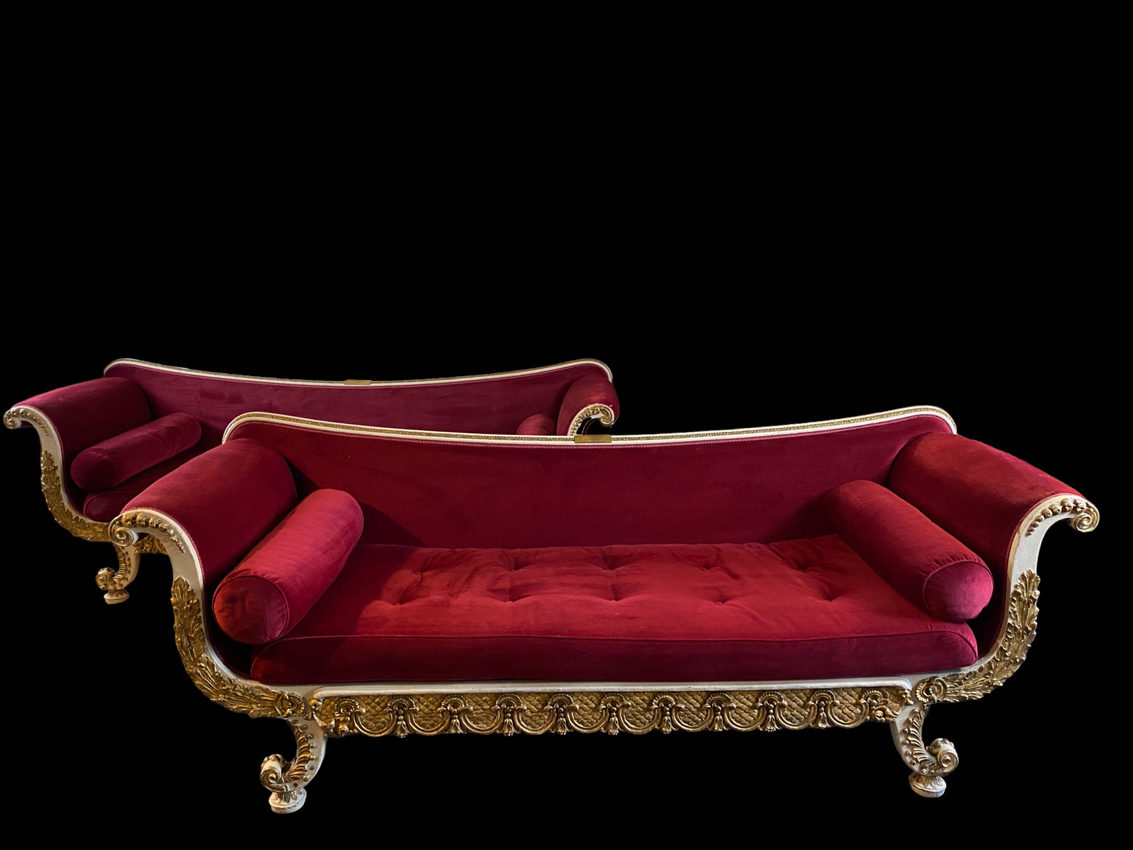 Regency sofas