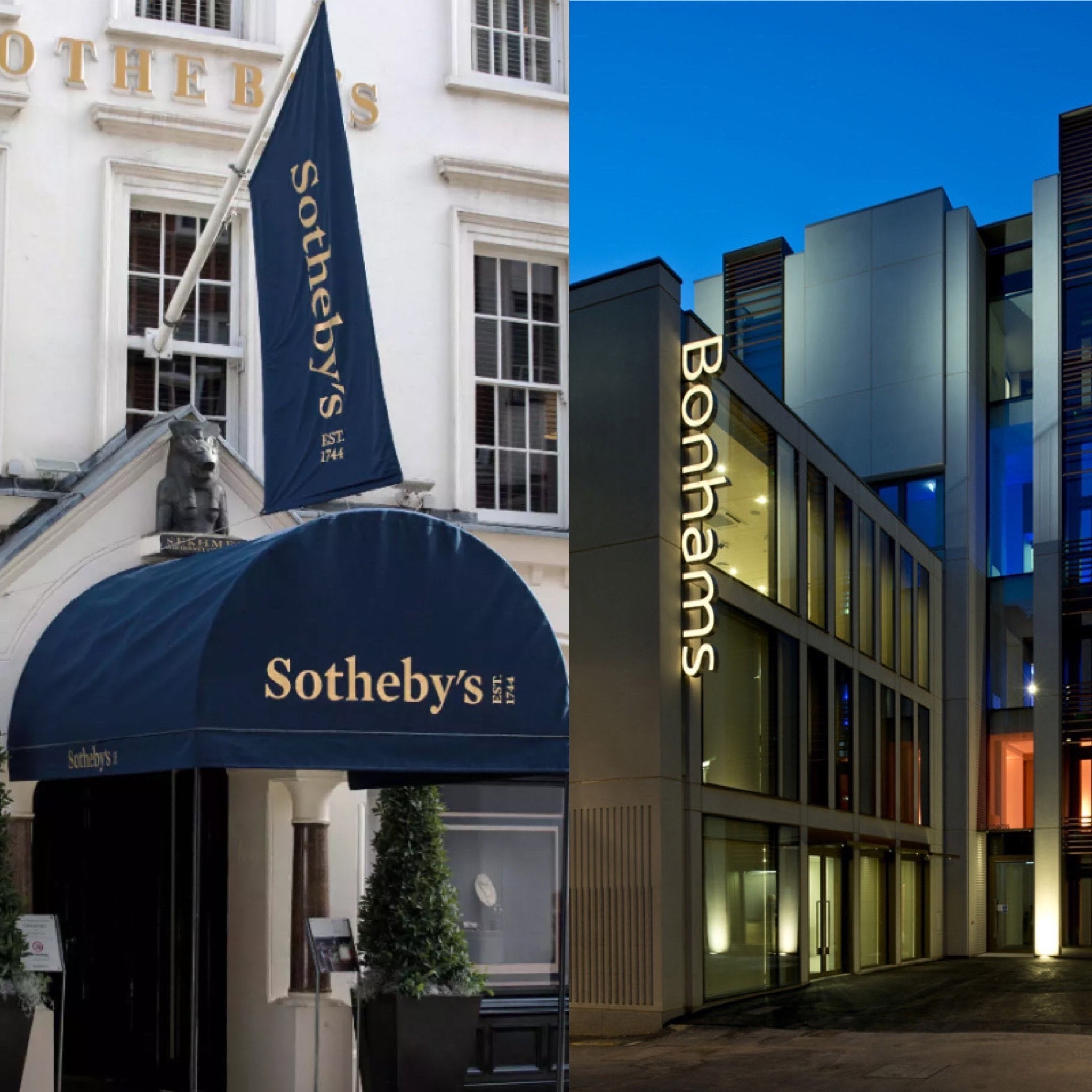 Sotheby's and Bonhams