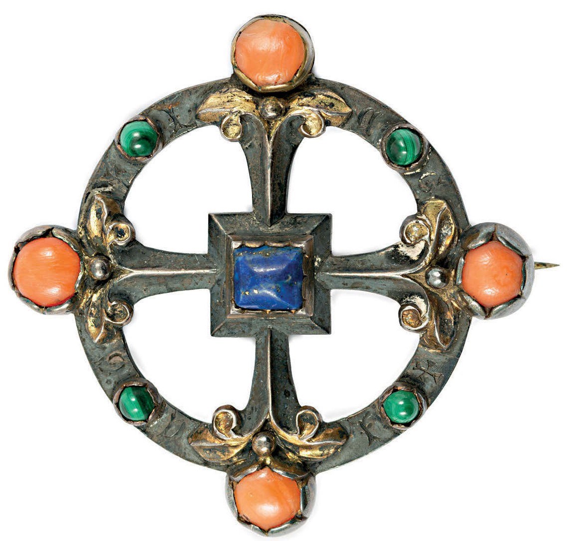 William Burges brooch