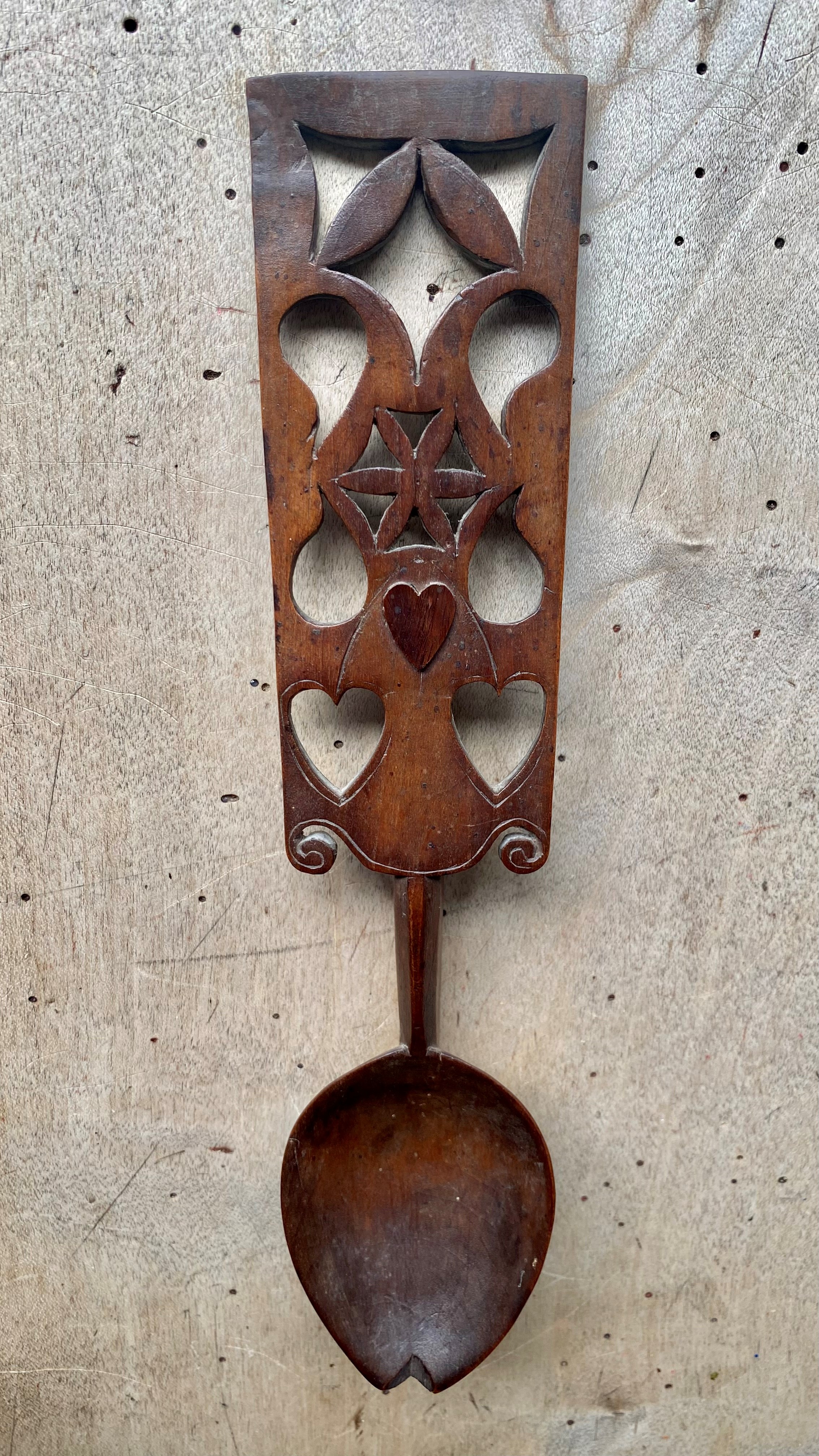 Welsh love spoon
